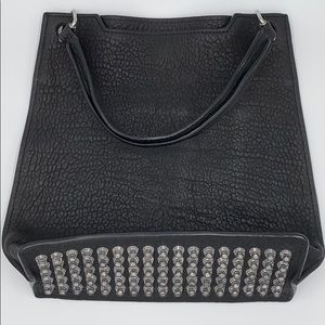 Alexander Wang Black Pebbled Leather Darcy Hobo